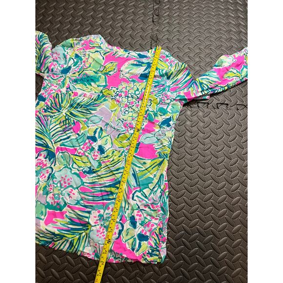 LILLY PULITZER LADIE'S HARBOUR‎ ISLAND TUNIC MULTI COLOUR EARLY BLOOMER XXS - Picture 8 of 8